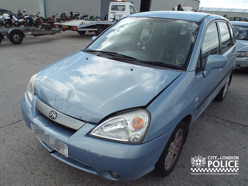 Trio jailed for fabricated collision