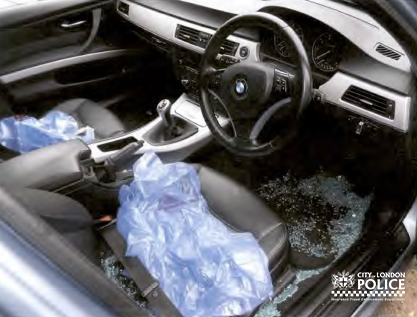 Man sentenced for smashing up own car