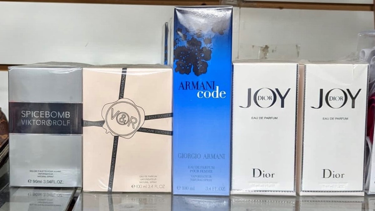 Counterfeit perfume