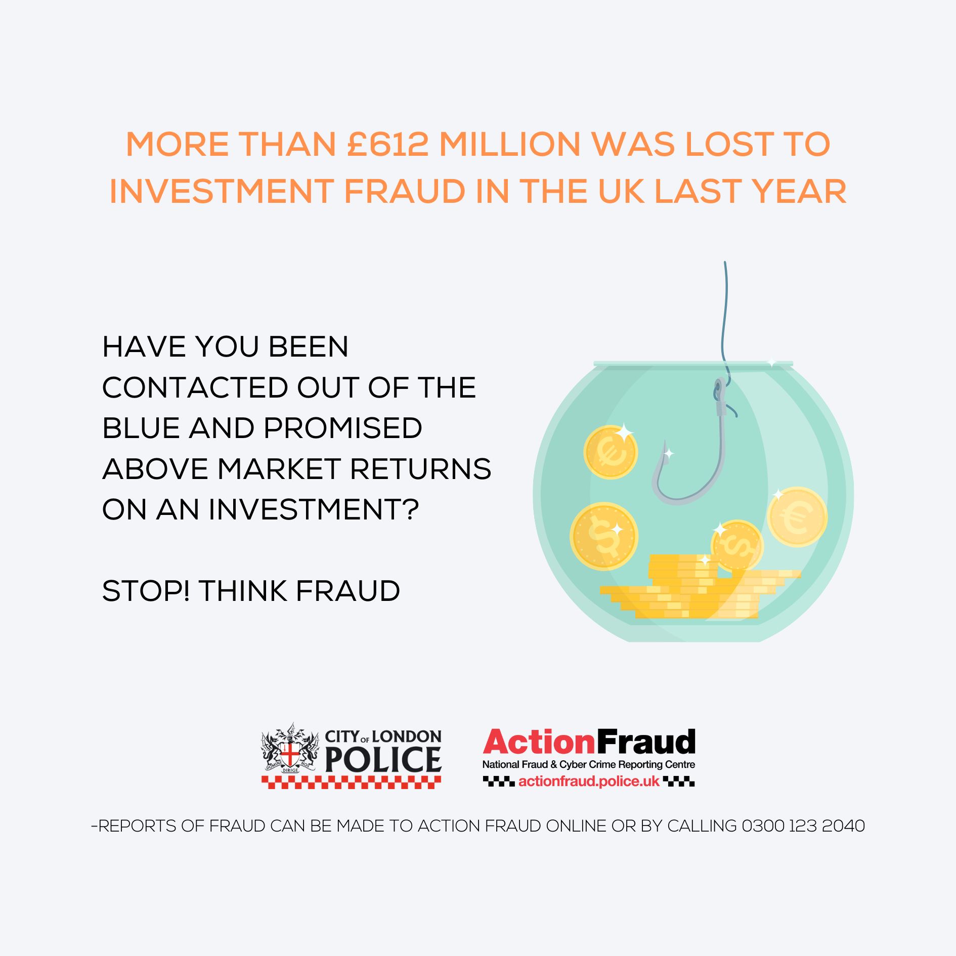 Investment Fraud infographic