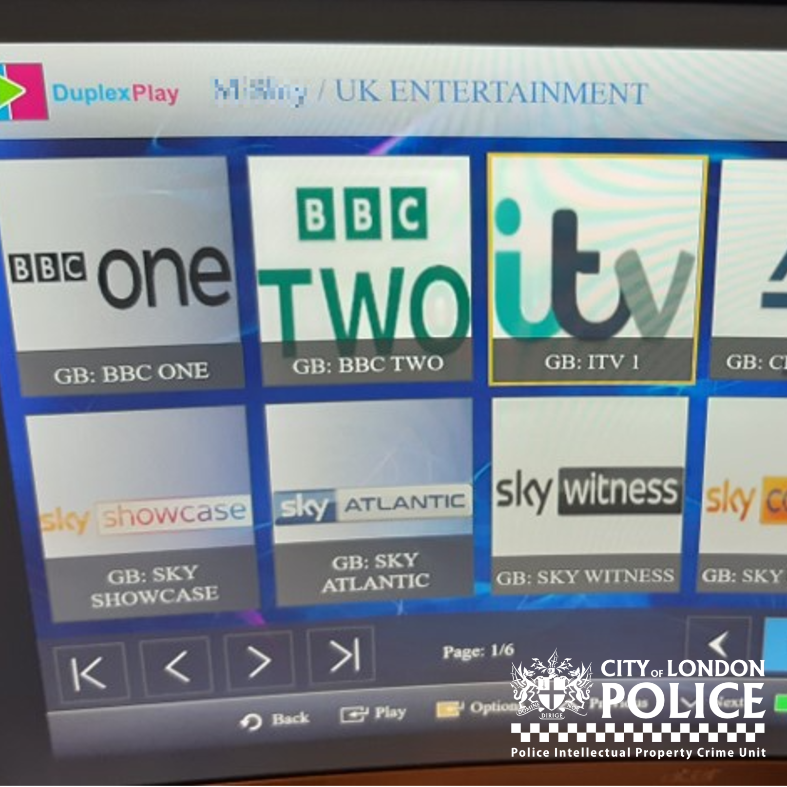 IPTV panel