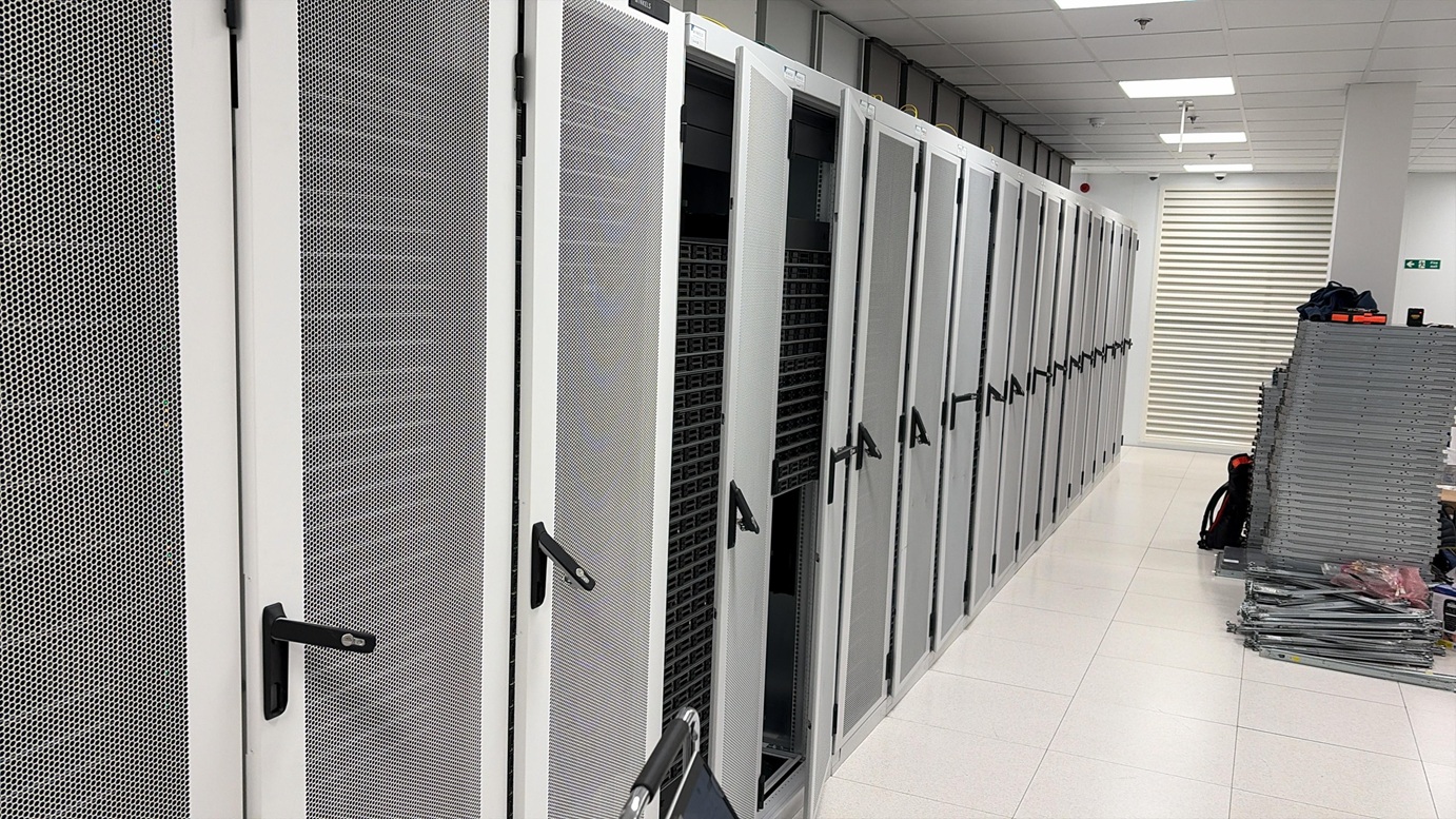Data centre shut down by police