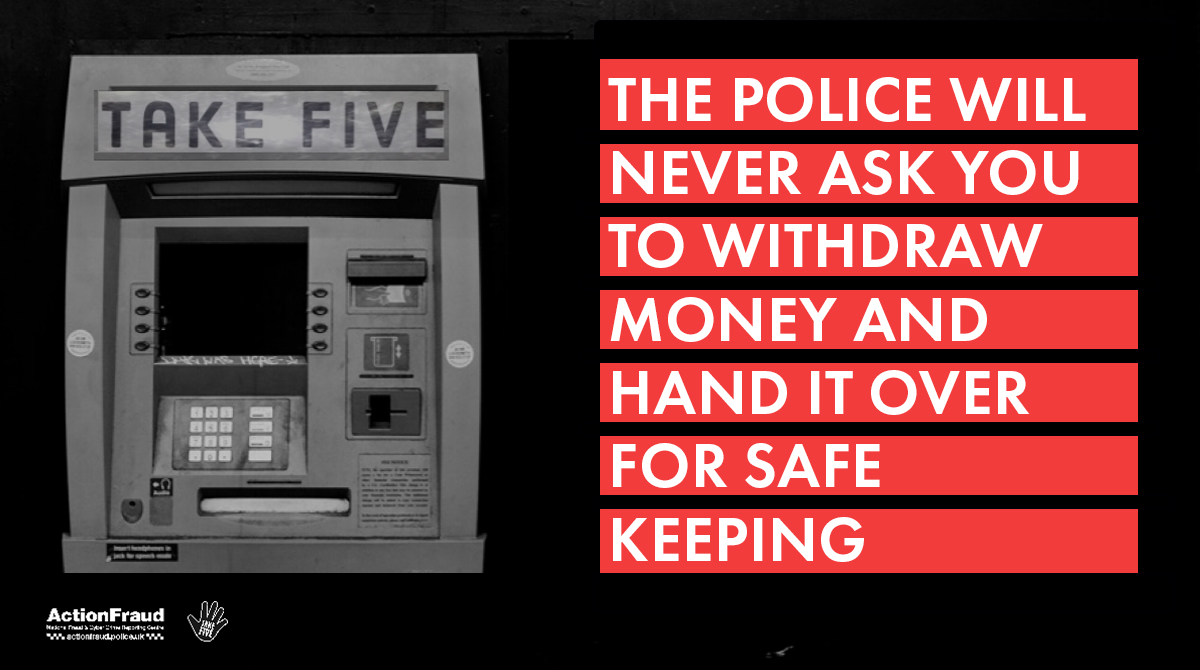 Courier fraud campaign