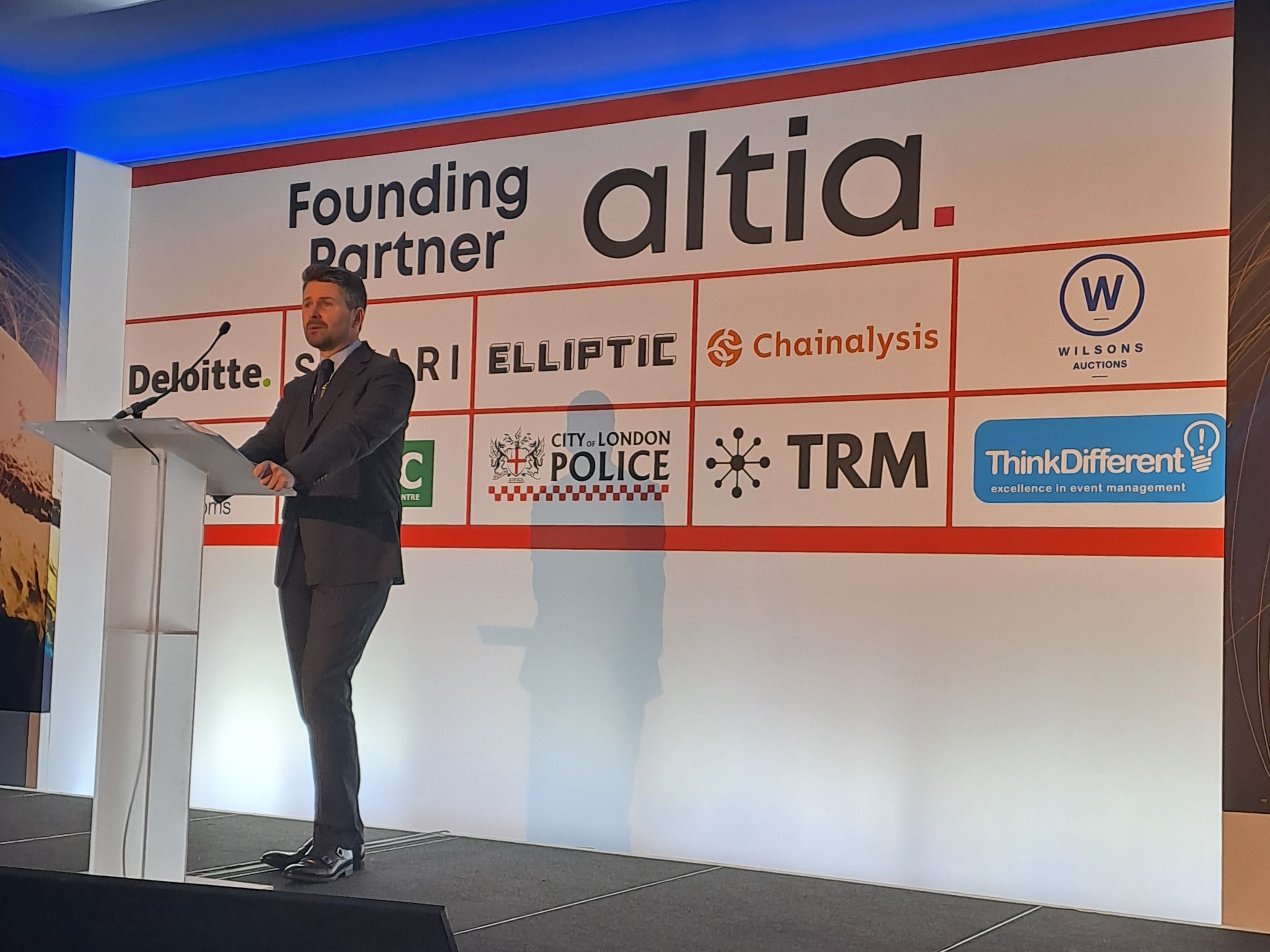 Nik Adams speaking at SOCEX conference