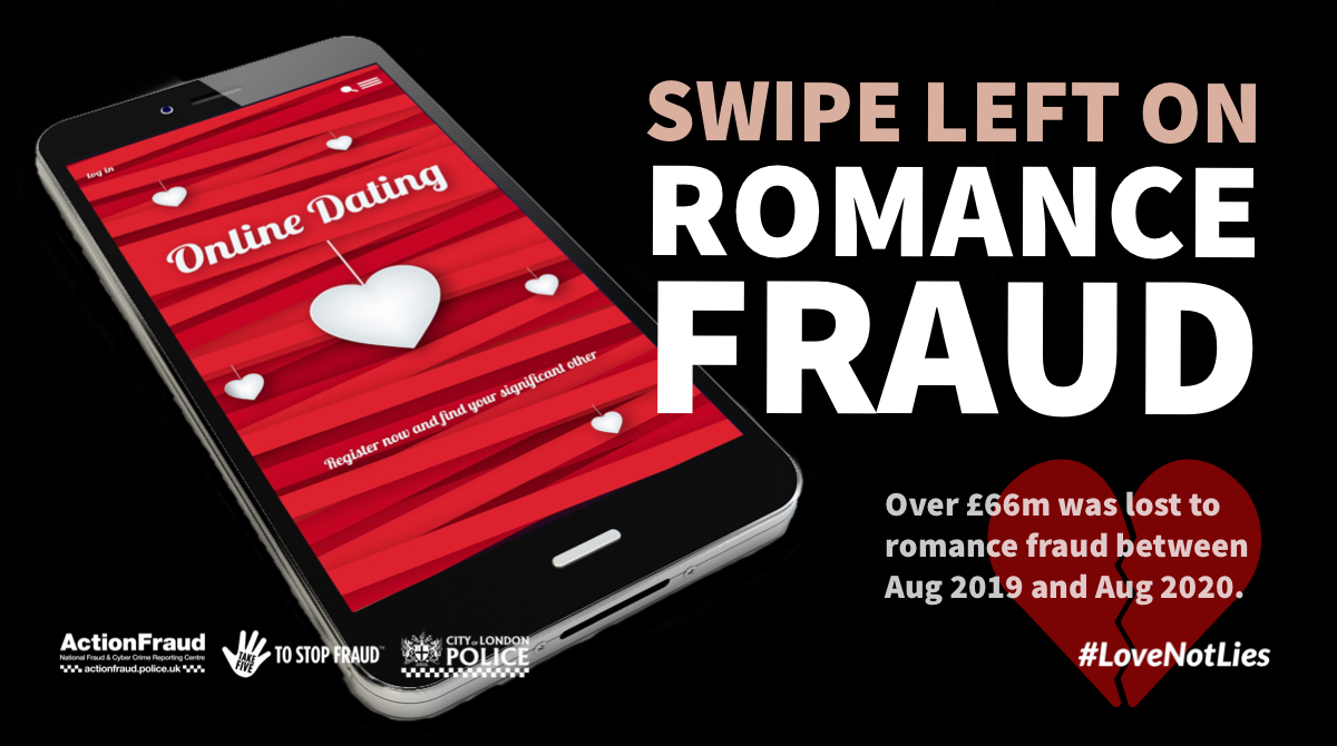 Swipe left on romance fraud