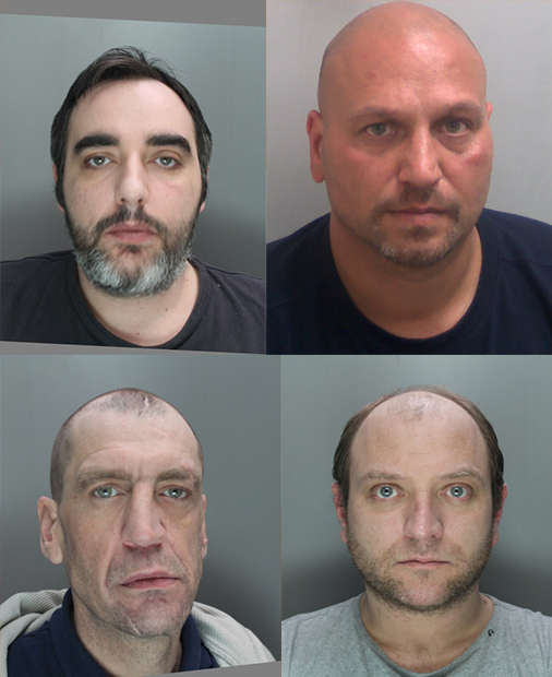 Crime gang jailed for selling counterfeit money, drugs and firearms