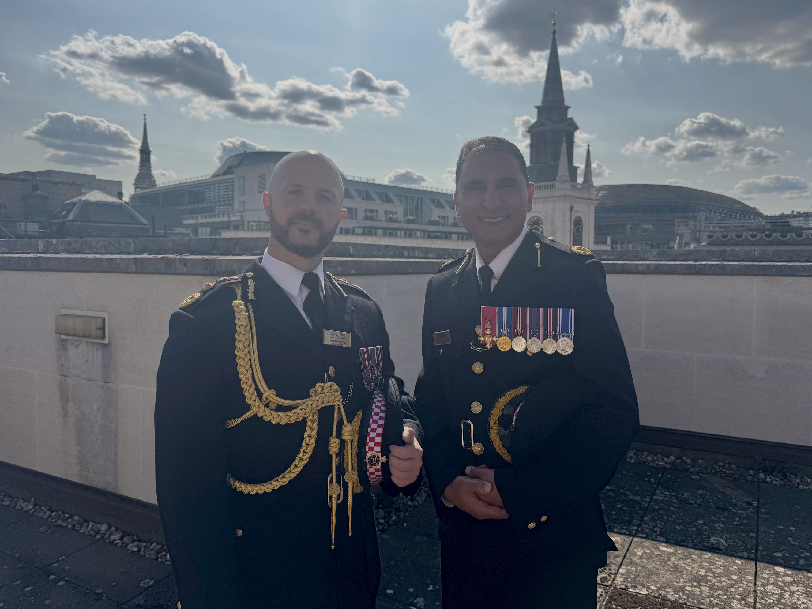 Commissioner and Commander Khan