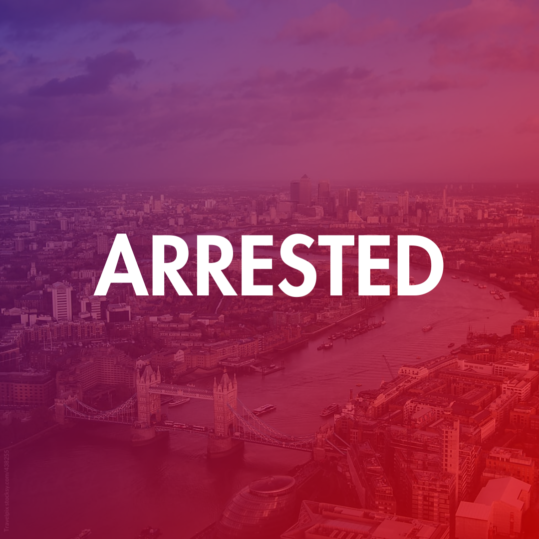 Arrested sq title card