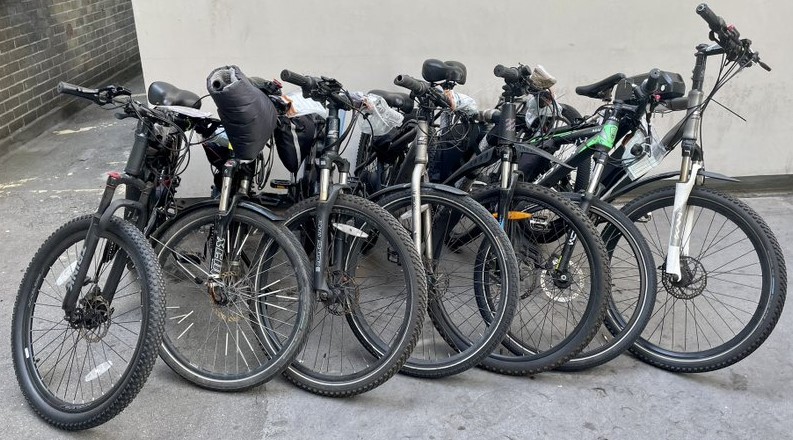 illegal ebikes square