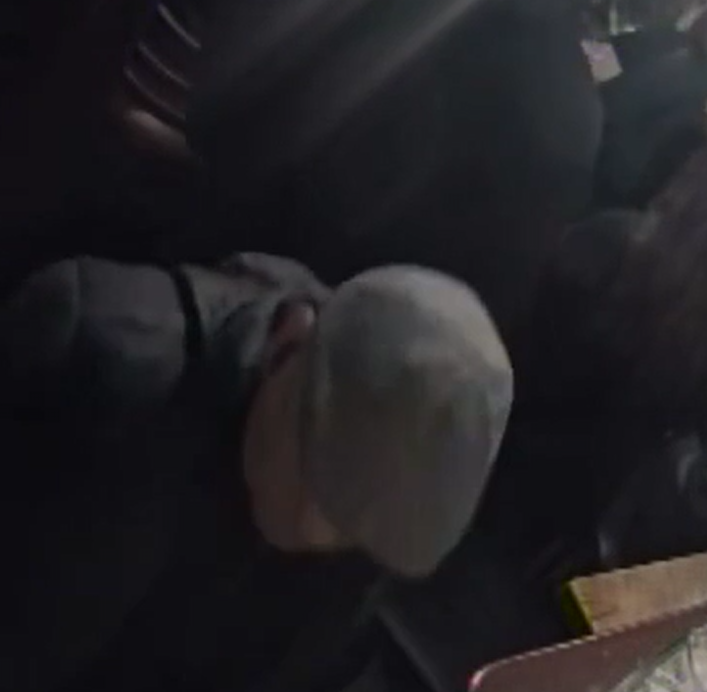 Robles stealing bag cctv image
